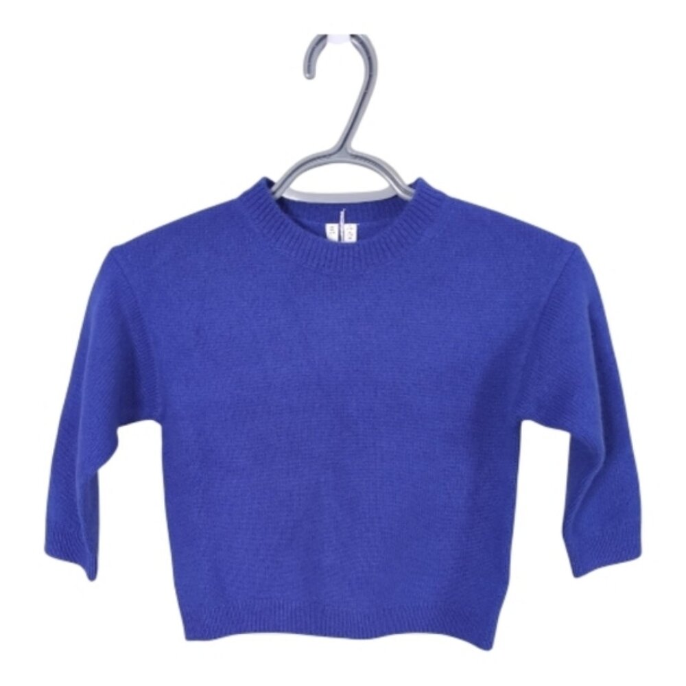 NWT Arket Wool-Blend Jumper Periwinkle Toddler‎ Size 2-4 Years